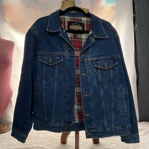 Guide Gear Men's Dark Blue Denim Shirt Jacket